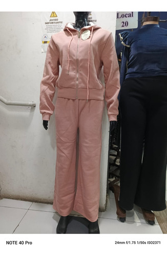 Conjunto De Micropana Acanalada - Temporada Otoño/invierno Coral Lisa Xl