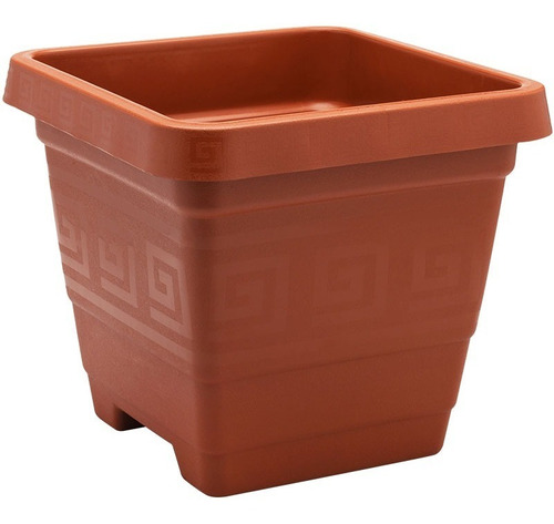 Maceta Cuadrada Plastico Jardineria  29.5cm Altura X32x32cm