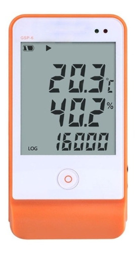 Registrador De Datos De Temperatura Y Humedad Gsp-6 De Alta