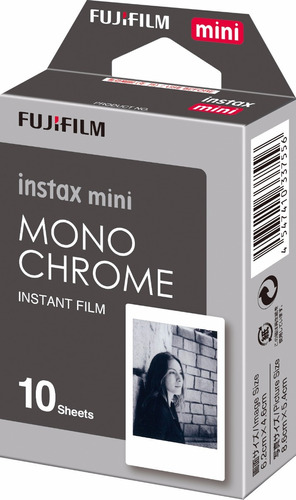 Film Pack Para Instax Mini Monocromático (10 Fotos X Caja)