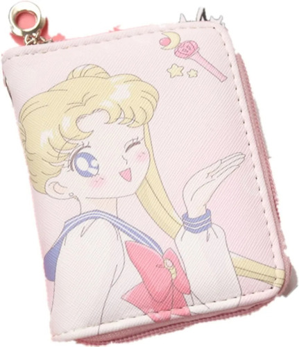 Sailor Moon Cartera Monedero Bolsa Anime Cetro Serena Kawaii