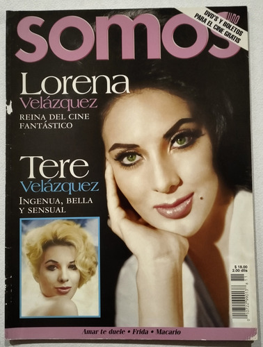 Revista Somos Uno: Lorena Velázquez/tere Velázquez, No. 225 (Usado)