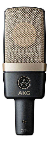 Micrófono AKG C314 single Condensador Cardioide color negro