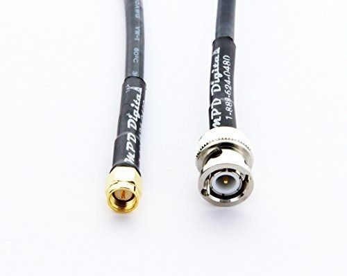 Cable Coaxial Rf Sma Macho A Bnc Macho Rg58 3ft