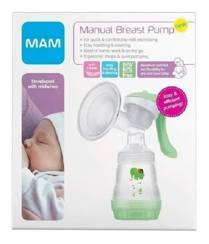 Bomba Extratora Manual De Leite Materno Breast Pump Mam