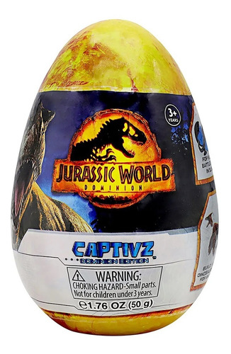 Jurassic World Ovo Surpresa Com Slime Série Dominion 3028
