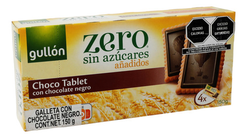 Galleta Choco Tablet Zero