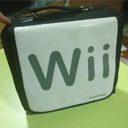 Bolso Estuche Original Para Wii Nintendo Sin Detalles