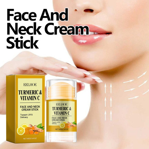 .. Crema En Barra For Rostro Y Cuello Con Cúrcuma Y