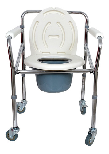 Silla Sanitaria, Silla Pato Con Ruedas 