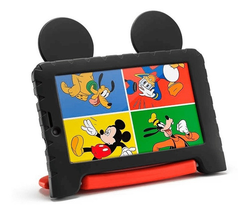 Tablet Multilaser Disney Mickey Mouse Plus Nb314 1gb 16gb Wi-fi Android Versão Oreo 4 Núcleos Nota Fiscal Garantia Loi