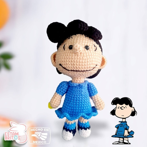 Peluche Artesanal Lucy De Peanuts - Tejido A Mano / Crochet