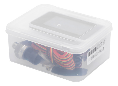 Medidor Digital 3-en-1 Lcd Para Coche: Presión Aceite, Volta