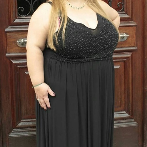 Vestido Largo Fiesta Talle Grande Gorditas Moda Pasión