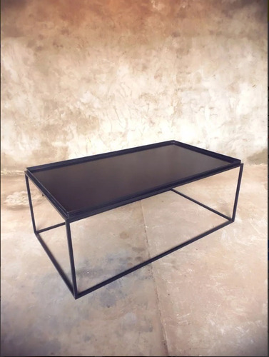 Mesa Ratona Estilo Minimalista Hierro Interior Industrial