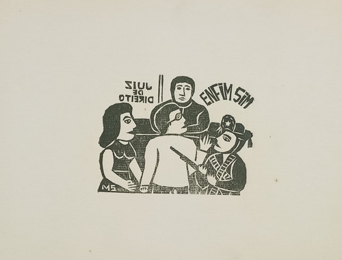 Marcelo Soares, Xilogravura, 33x24cm, Jv9 W5 (Usado)