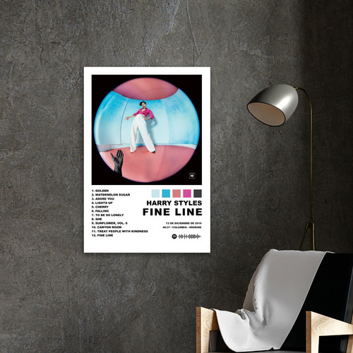 Harry Styles - 4 Posters Albunes 30x42cm