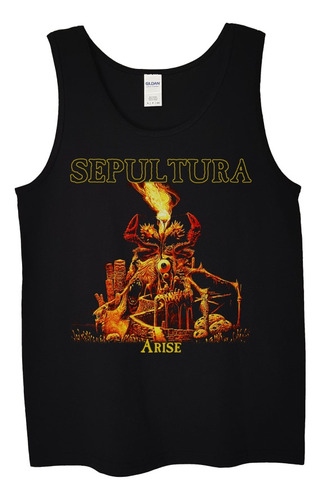 Polera Musculosa Sepultura Arise Metal Abominatron