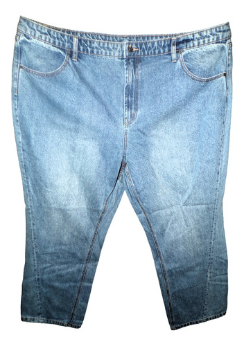 Pantalon Jeans Azul Mezclilla Talla 20/22w (40/42) Future Co