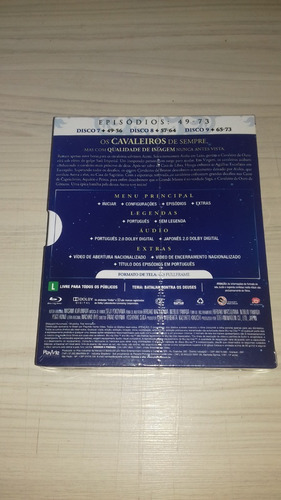 Imagem 2 de 2 de Blu Ray Os Cavaleiros Do Zodiacos Volume 3