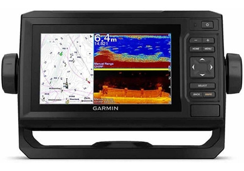 Gps Garmin Echomap 62cv Plus Com Transdutor E Carta Nautica 010-01888-01  Autorizada Garmin