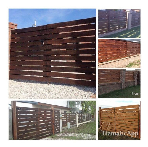 Portones De Madera Varios Modelos Y Todas Las Medidas