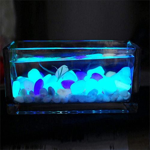100 Piezas De Piedra Que Brillan En La Oscuridad, Piedra Lum