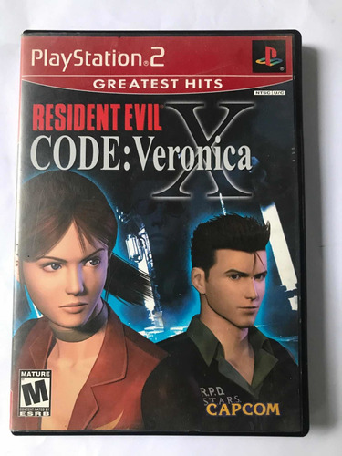 Resident Evil Code:verónica Ps2