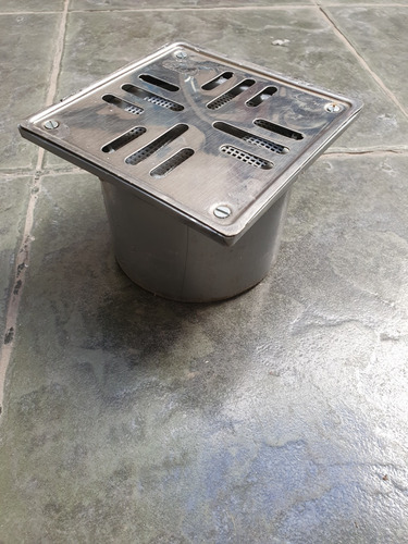 Porta Rejilla Awaduct Acero Inox 12x12 + Filtro De Insectos (Usado)