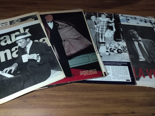 Frank Sinatra * Lote 100 Paginas Revistas Clippings