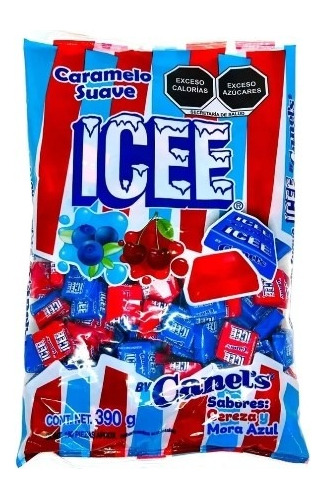 Caramelo Suave Icee Canels Sabor Cereza Y Mora 3,51 Kg