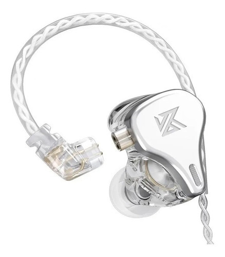 Auriculares In Ear Kz Dq6 Silver Para Monitoreo