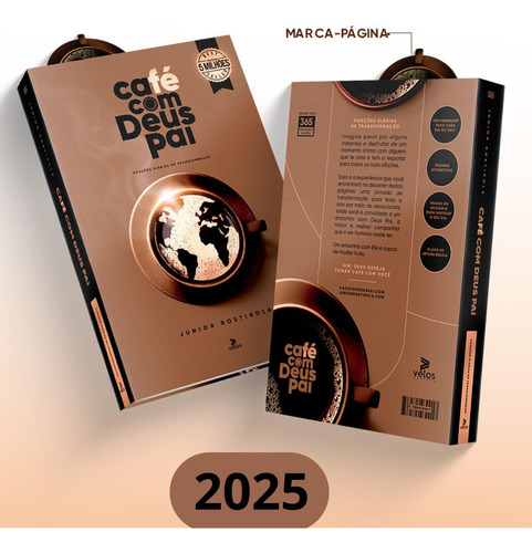 Kit Café Com Deus Pai + Planner 2025: Inspiração E Organizaç