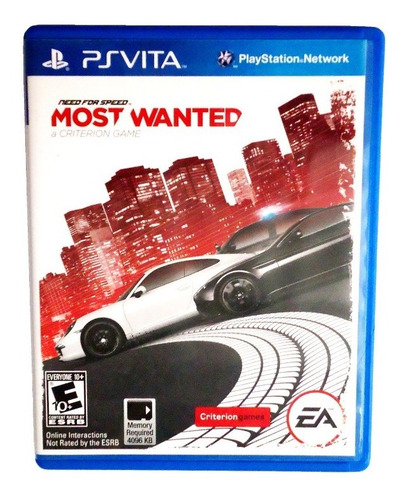 ¡¡¡ Need For Speed Most Wanted Para Ps Vita !!! (Usado)