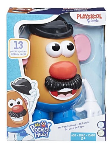 Imagen 2 de 6 de Figura de acción Señor Cara de Papa 27657 de Hasbro Plasyskool