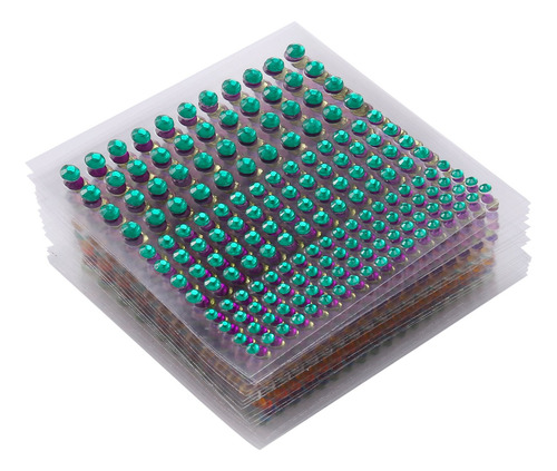 Pegatinas Autoadhesivas Con Diamantes De Imitación Coloridos