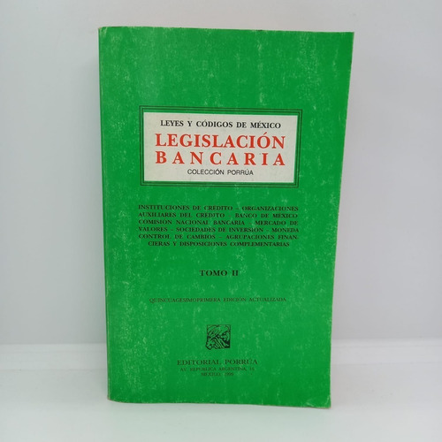 Legislación Bancaria 2 Tomos