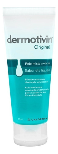 Dermotivin Original sabonete líquido facial 70mL