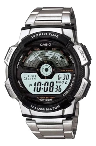 Reloj Casio Digital Caballero/hombres (ae-1100wd-1avdf) Luz 