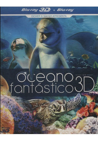 Dvd  Blu Ray   Oceano Fantástico 3d Raro