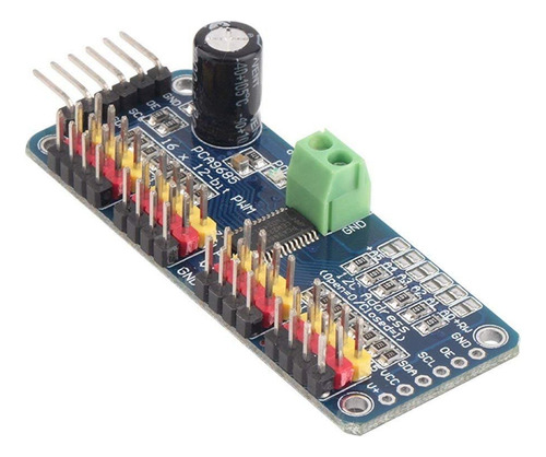 Hiletgo Pca9685 Módulo Iic Del Controlador Del Servomotor Pw
