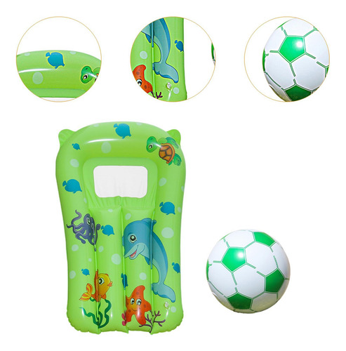 Tabla De Surf Inflable, Juguetes Acuáticos, Tabla De Verde