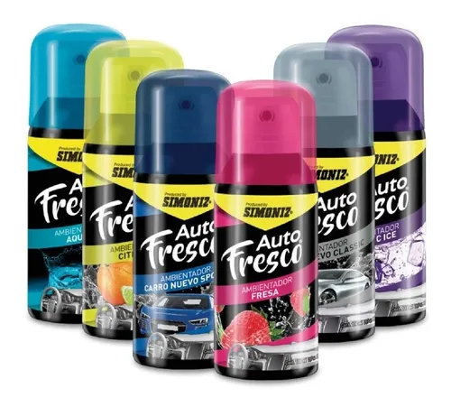 Fragancia Para Carro Y Oficina Simoniz Auto Fresco Vainilla