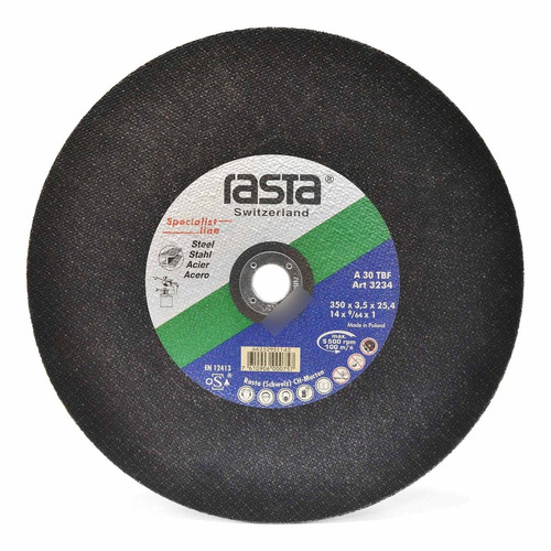 Disco De Corte Metal 14  (350x3,5x25mm) Tronzadora Trifasica