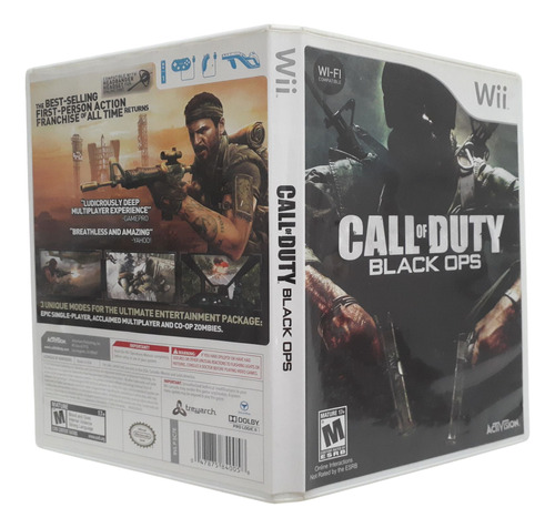 Call Of Duty Black Ops Nintendo Wii. (Usado)