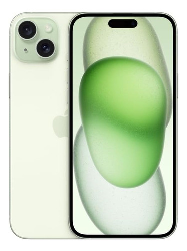 Apple Iphone 15 Plus (128 Gb) - Verde Bandeja Sim Con Caja Original Verde Claro (Reacondicionado)