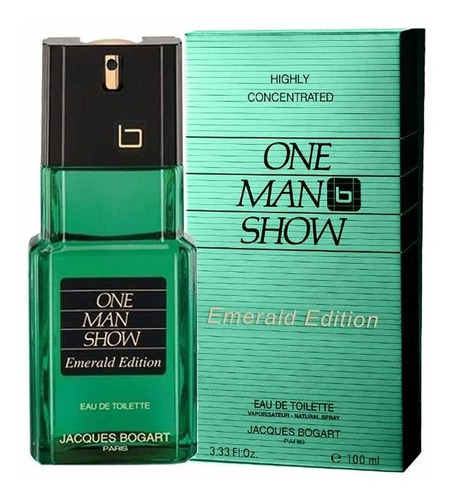 Perfume One Man Show Emerald Edt de Jacques Bogart, 100 ml, para hombre