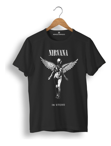 Remera: Nirvana In Utero Memoestampados