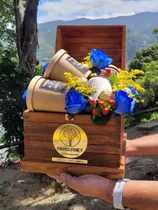 Comprar Cajas De Madera Con Tapa De Vidrio Huacales Cestas Guacales