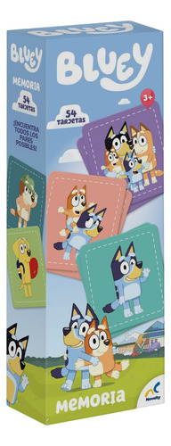 Memoria Bluey Juego Memorama Para Niños